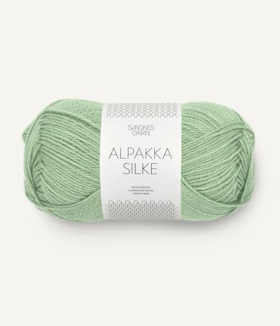 Hovedbilde UT Alpakka Silke 8532 Pistachio Ice Cream