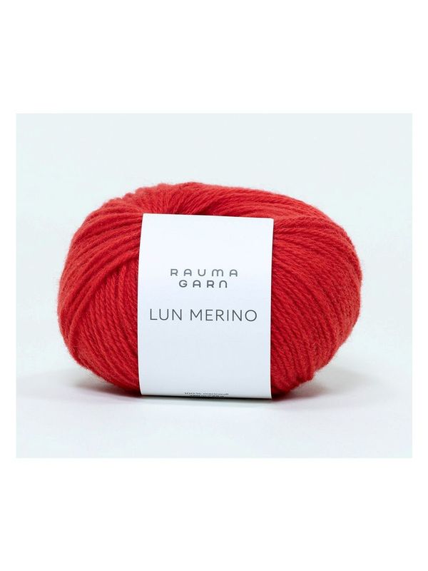 Lun Merino 8798 Rød