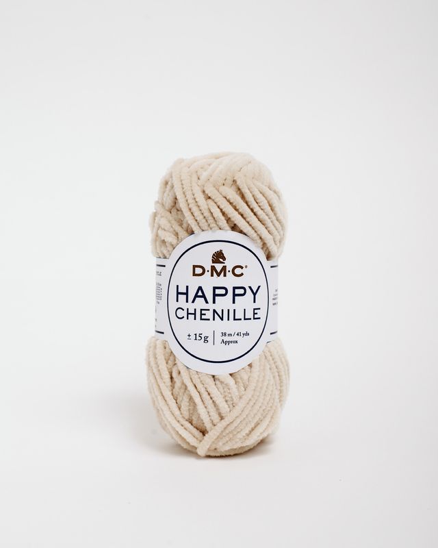 10 Happy Chenille Ivory