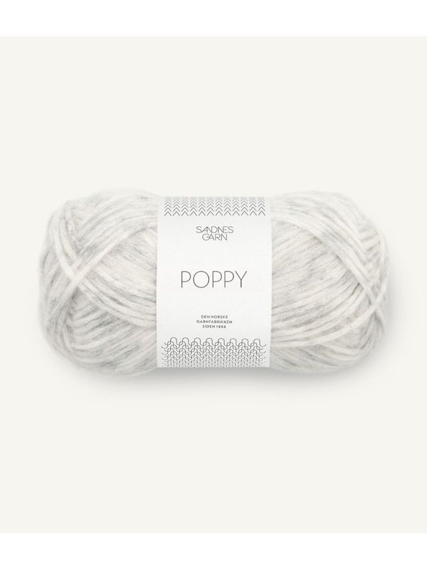 Poppy 1021 Lys Gråmelert