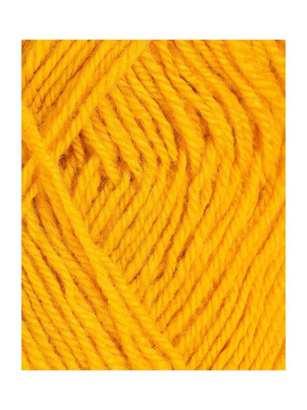 3-Tråds Strikkegarn 131 Mørk gul