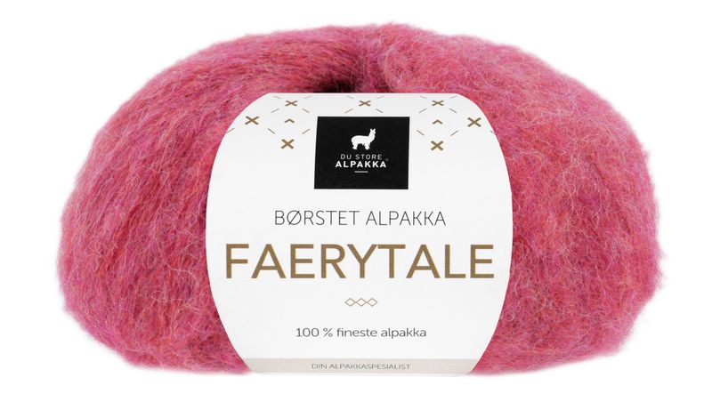 763 Faerytale Rød melert