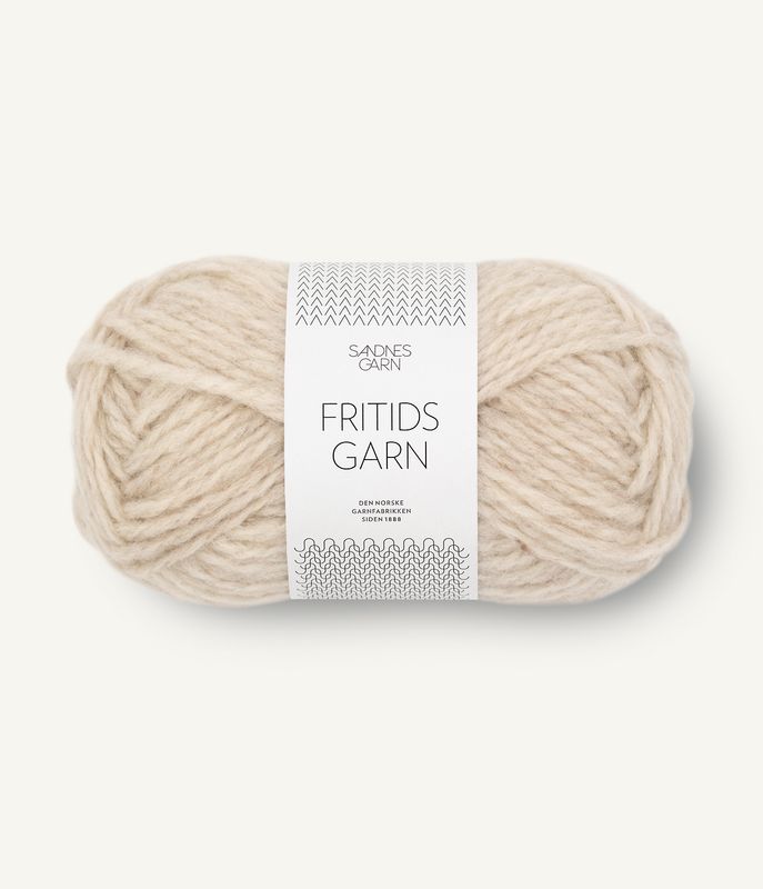 Fritidsgarn 2641 Natural White Melange