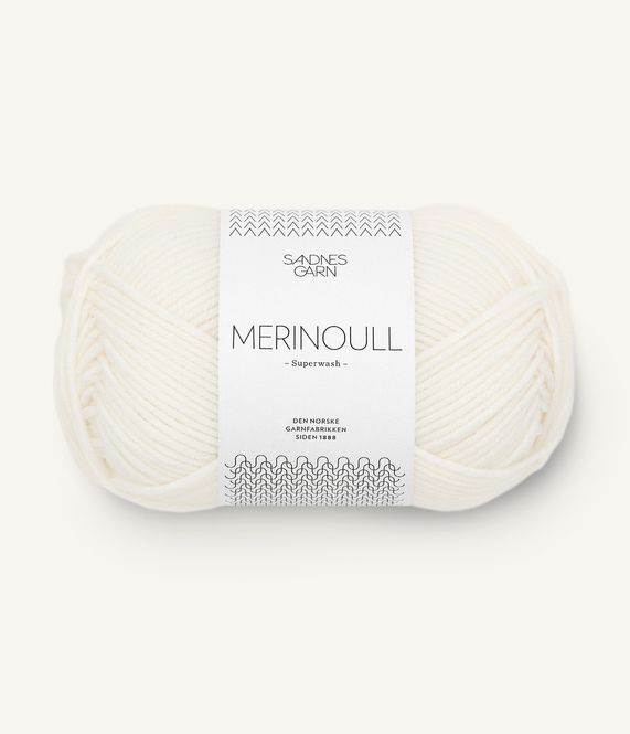 Hovedbilde Merinoull 1001 True White