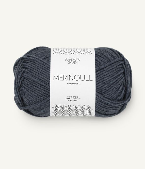 Hovedbilde UT Merinoull 6071 Gråblå