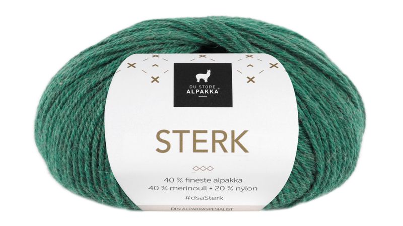 Sterk 888 Grønn melert