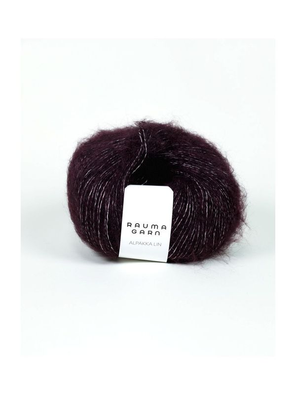 Alpakka Lin 2343 Aubergine