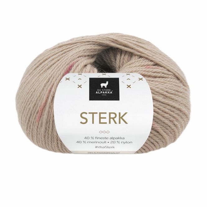 Hovedbilde Sterk 924 Sand/Rosa print