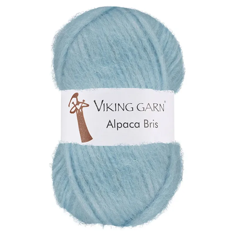 320 Alpaca Bris Lys blå