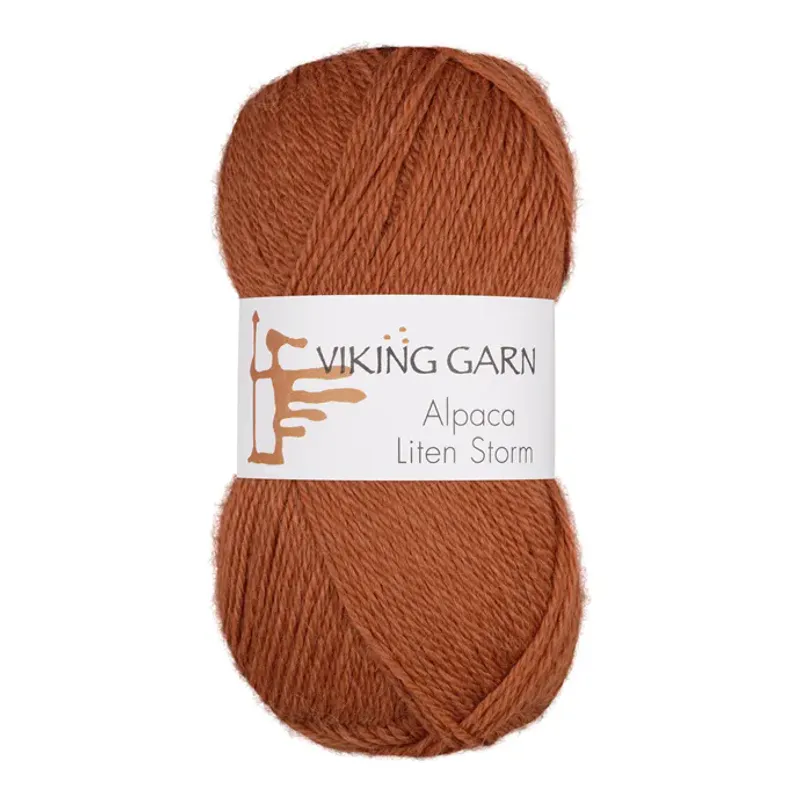 UT Alpaca Liten Storm 753 Brent oransje