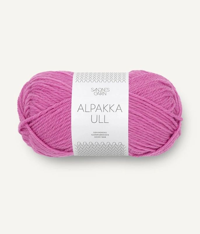 UT Alpakka Ull 4628 Magenta