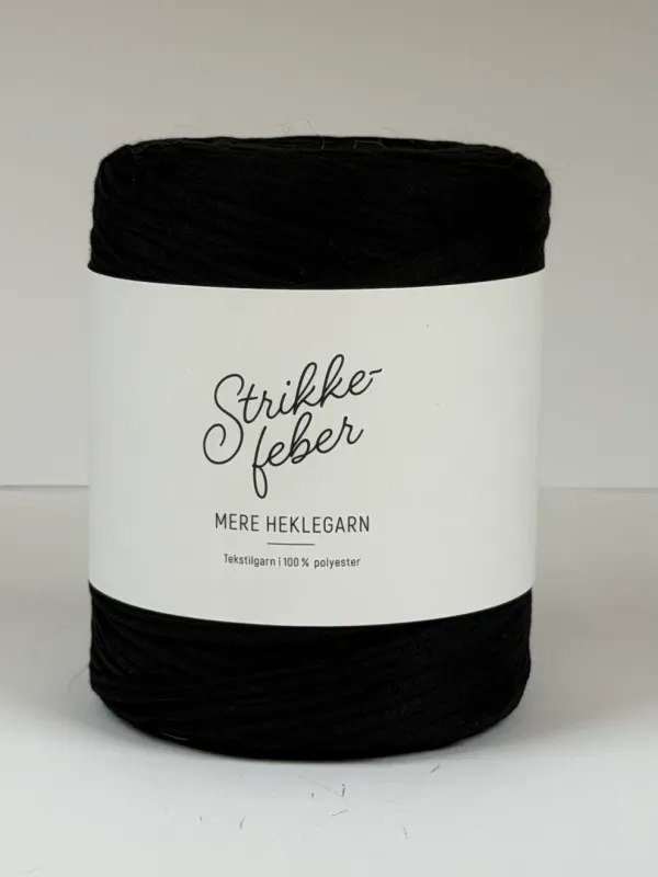 Mere Heklegarn 19 Svart