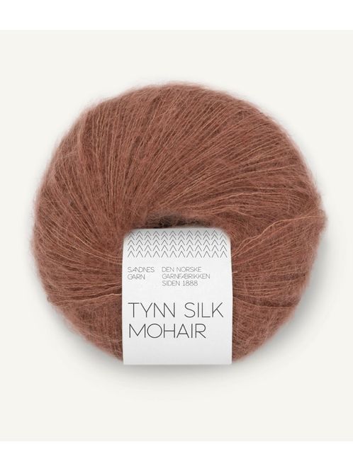 Hovedbilde Tynn Silk Mohair 3052 Pecan Brown