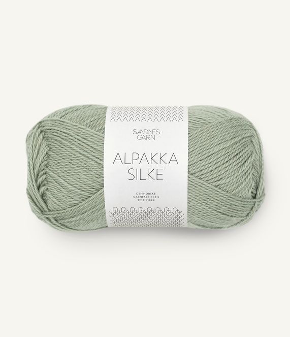 Hovedbilde Alpakka Silke 8521 Dusty Light Green