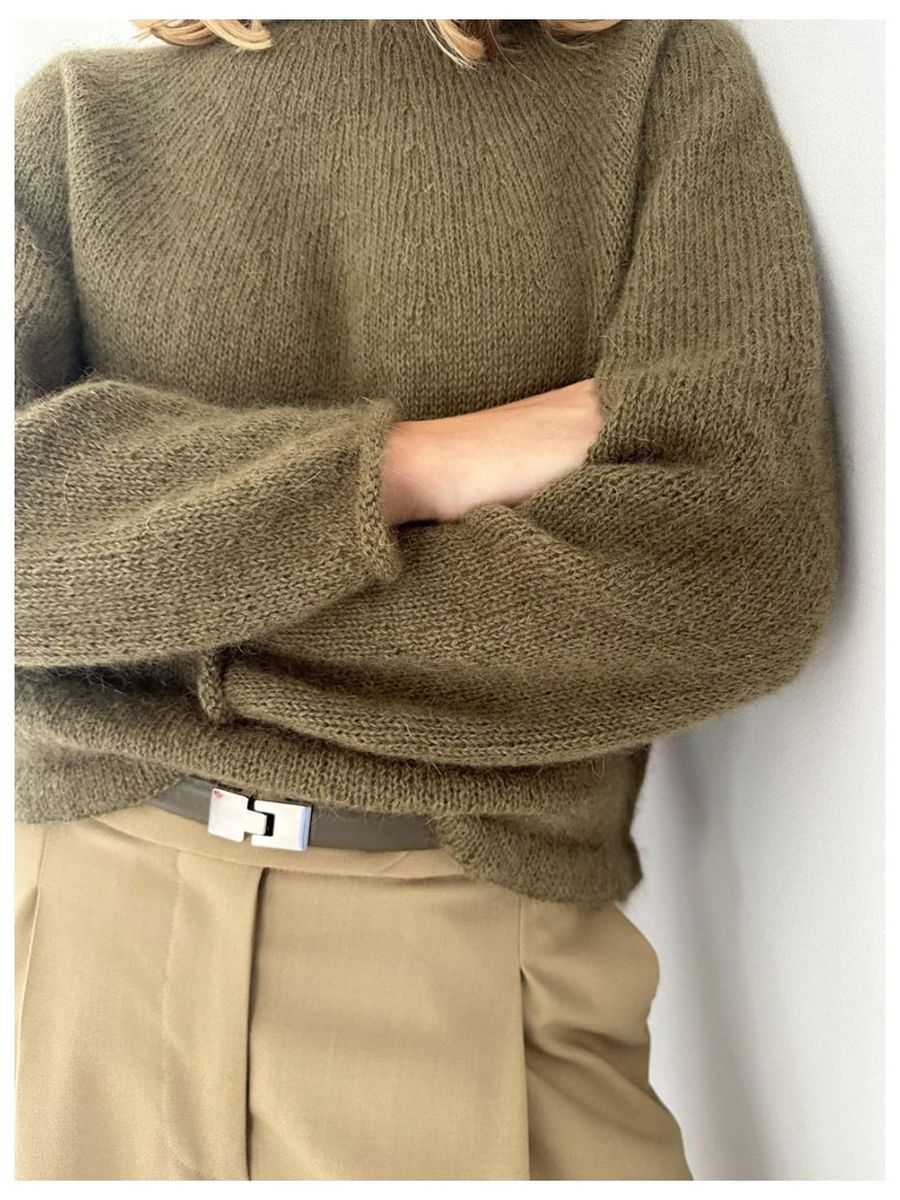LHS 050 Plain Yoke Blouse