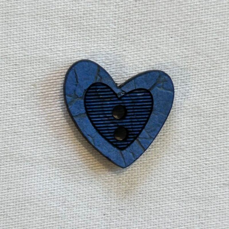 Kokosknapp 14 mm Hjerte