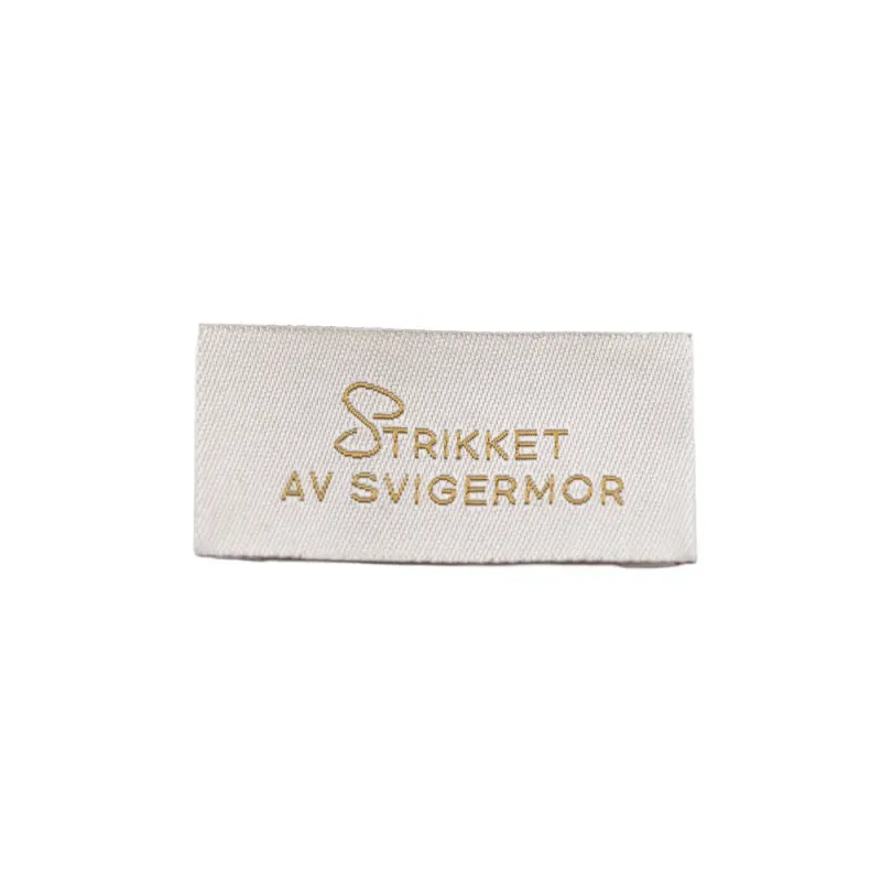 Symerke med tekst - velg variant