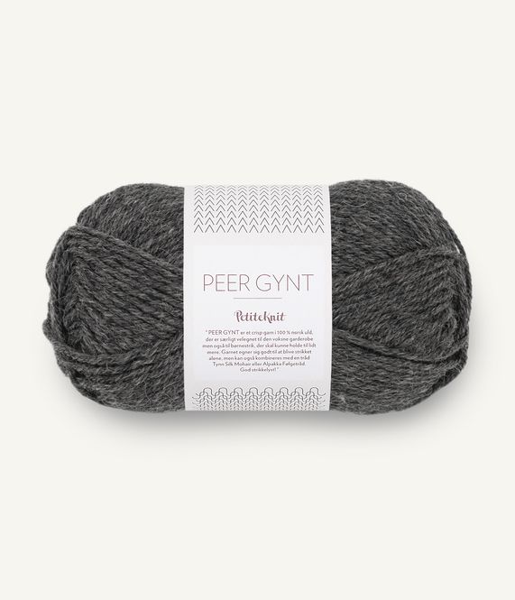 Hovedbilde Peer Gynt PetiteKnit 1065 Charcoal Melange